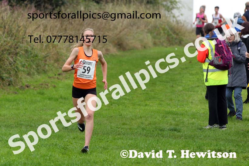 Boys and Girls under-15s, 2021 Farringdon Open Cross Country, Sunderland . Photo: David T. Hewitson/Sports for All Pics